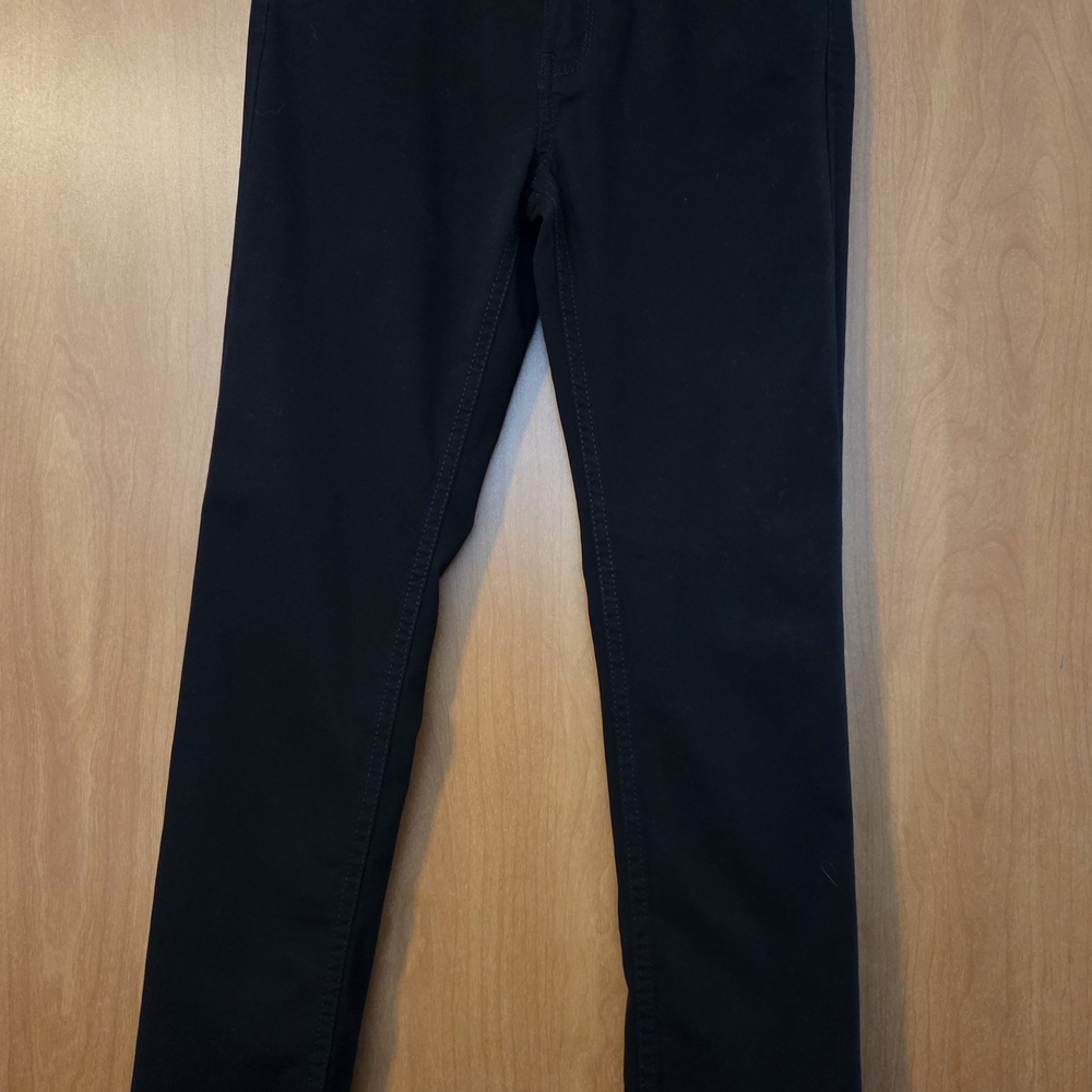 Jordache Girls Classic Black Skinny Pants Size 14S